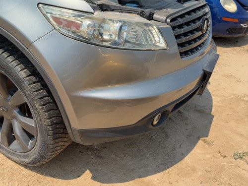 2003-2005 Infinity Fx45 Front Bumper Cover Assembly Oem Diamond Graphite Wv2