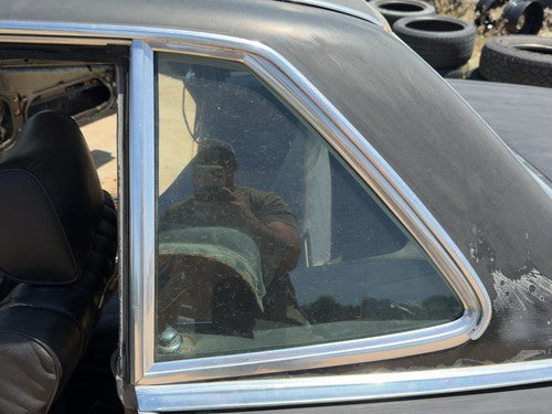 1980 Mercedes 450SL 107 Roadster Driver Left Rear Quarter Glass Back Side Window