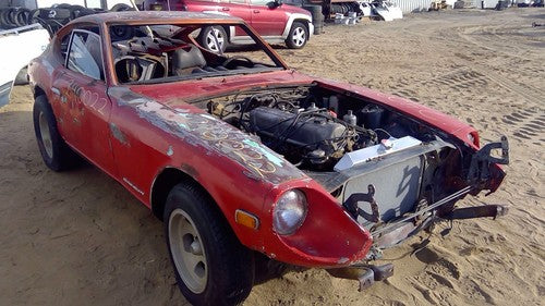 1970-1973 Nissan Datsun 240Z Back Glass Grille Rear Hatch Vent Window Louvers