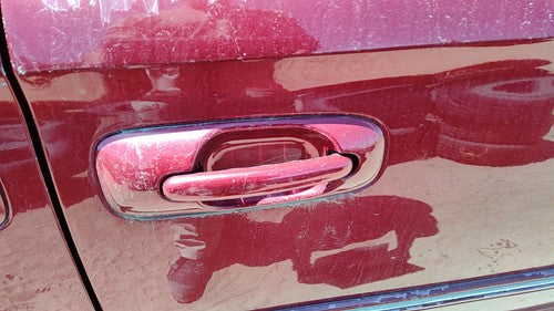 01-07 Town Country Driver Left Rear Outside Door Handle Oem Back Red Prh