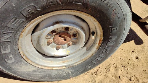 1971-1995 Chevy Van G20 15" Steel Wheel Oem Factory 6 Lug Rim