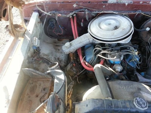 1978-1979 Ford F100 Passenger Headlight Door Chrome Surround Trim Oem D8tz13064e