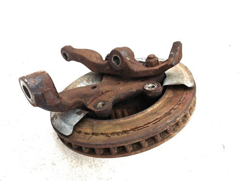 81-93 D150 Driver Left Front Spindle Steering Knuckle With Wheel Hub Oem 4X2
