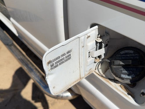 1996 Ford Ranger Fuel Tank Door With Hinge Gas Lid Oem Filler White Yz