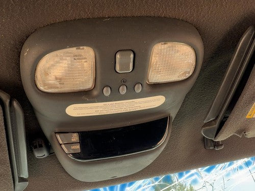 00-01 S10 Blazer Center Overhead Console Dome Light Map Lamp Cubby Graphite 122