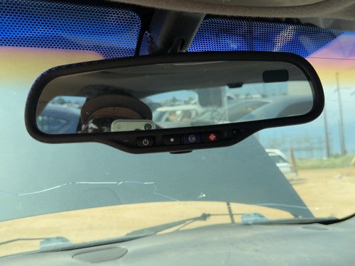 00-04 Seville Inside Rear View Mirror Oem Windshield Mounted With Compass