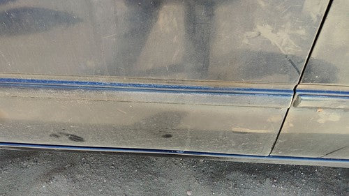97-01 Toyota Camry Driver Left Front Moulding From Door Oem Trim Strip Blue 8L3