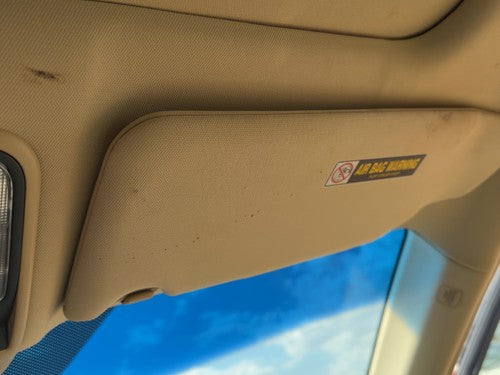 2004-2008 Acura Tl Passenger Right Sun Visor Oem Illuminated Tan C 83230Sepa02Za