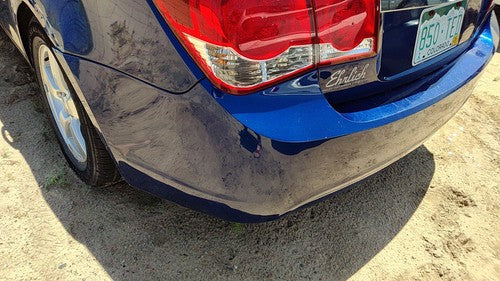 2011-16 Chevy Cruze Rear Bumper Cover Assembly Oem Back Blue Topas Gts 12776334