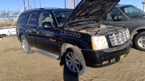 2003 Cadillac Escalade Driver Left Front Moulding From Door Trim Strip Black 41U