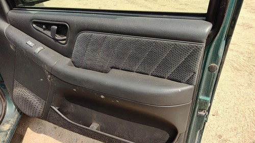 1995-1997 S10 Blazer Passenger Right Front Door Trim Panel With Switches Gray