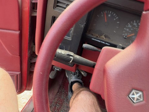 1987-1996 Dodge Dakota Steering Wheel Oem Red