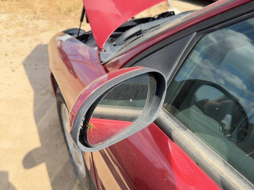 00-07 Taurus Driver Left Power Side Mirror Door Mounted Oem Without Heat Red