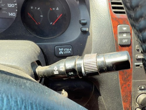 01 Mdx Turn Signal Switch Windshield Wiper Column Control Lever Assembly Black D
