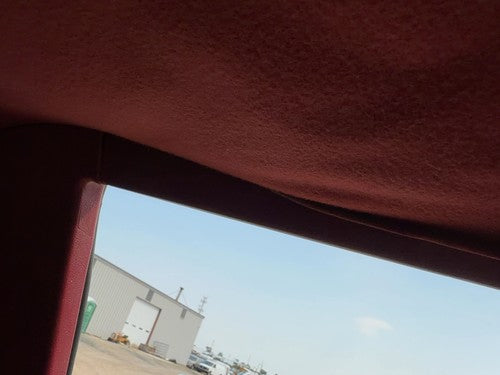 1987-1996 Dodge Dakota Driver Left A Pillar Trim Windshield Post Panel Oem Red