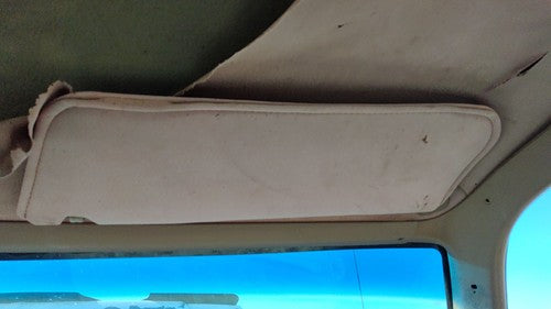 1987-1991 Ford F150 Passenger Right Sun Visor Oem Brown