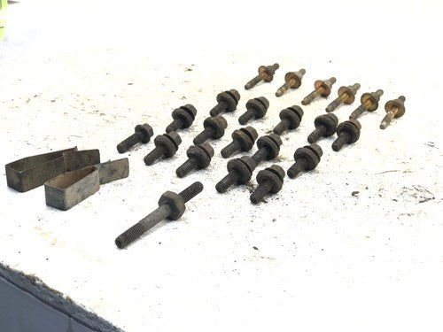 90 F150 Mounting Bolt Set For Intake And Exhaust With Heat Shield Hardware 4.9L