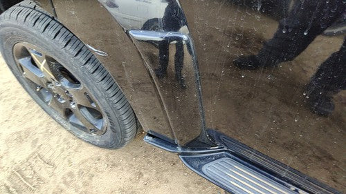 06-07 Hhr Passenger Right Rear Moulding From Door Back Trim Strip Black 41U