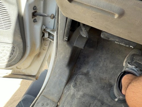 1999-2007 Ford F350 Driver Left Lower Kick Trim Panel Oem Gray