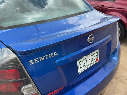 2007-2012 Nissan Sentra Rear Spoiler Back Wing Oem 2.0L Blue B17 96030Et80C