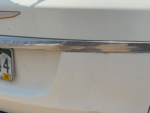 12 Town & Country License Plate Trim Surround Panel Oem Tail Hatch Chrome