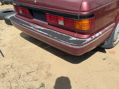 1987-1988 Nissan Maxima Rear Bumper Cover Assembly Oem Back Red 8502232E25