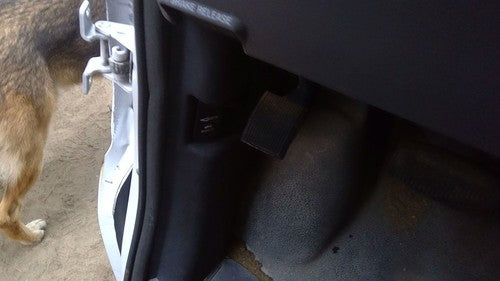 1997-2019 Ford Van E450 Driver Left Lower Kick Trim Panel Gray X2