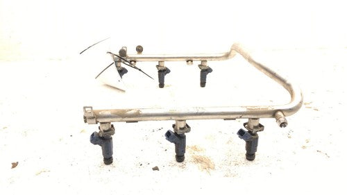 2001-2003 Mercedes Ml320 Complete Fuel Rail With Injectors Set Loaded Oem 3.2L