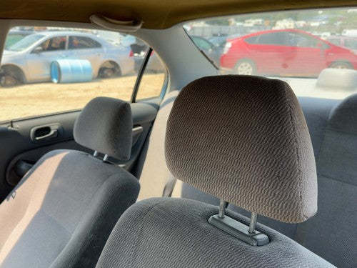 1996-1998 Honda Civic Pair Of Front Headrests Oem Left Right Set Seat Gray F