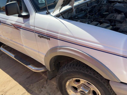 93-97 Ford Ranger Passenger Right Front Fender Oem Wheel Lip Moulding White Yz