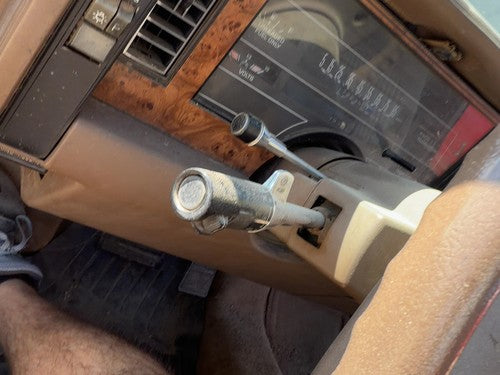 93 Buick Century Steering Column Assembly Oem Column Shift Air Bag Automatic Tan