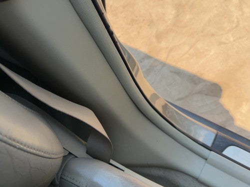 2003-2008 Infinity FX45 Driver Left Lower B-Pillar Trim Panel Willow Black