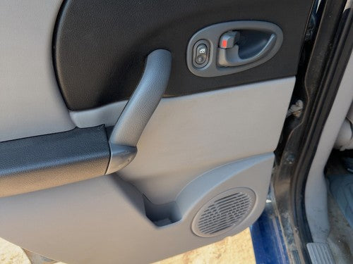 04-05 Vue Redline Driver Left Rear Door Trim Panel With Switches Back Gray 17D