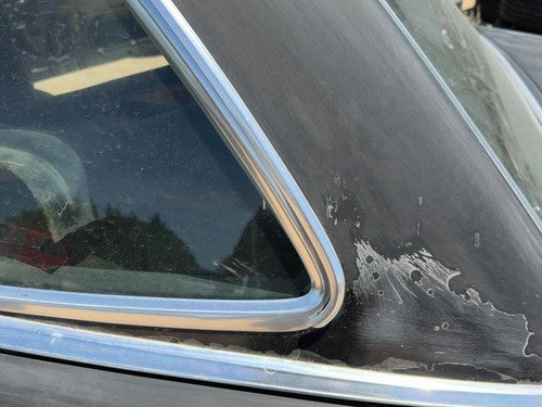 1973-1980 Mercedes 450SL 107 Driver Left Door Surround Chrome Trim Moulding