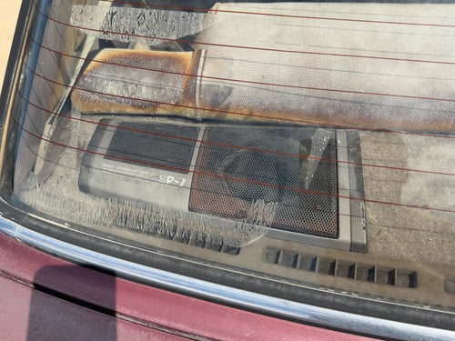 1985-1988 Nissan Maxima Sedan Driver Left Rear Speaker Grill Cover Panel OEM