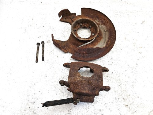 71-78 Silverado K10 Passenger Right Front Brake Caliper With Mount Bracket Oem