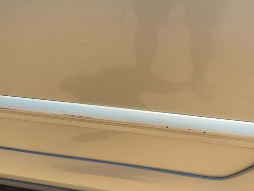 05-09 Legacy Outback Driver Left Rear Upper Moulding From Door Oem Gold 9J