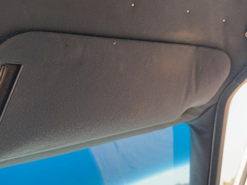 1986 Oldsmobile 98 Passenger Right Sun Visor Oem Blue