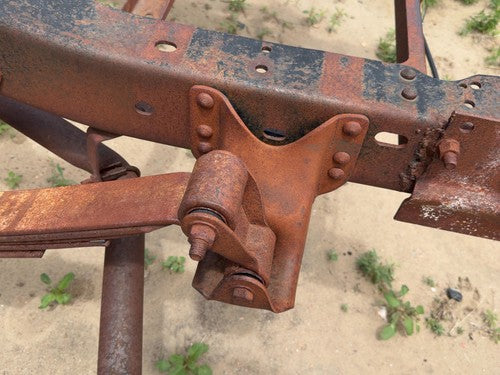 73-87 Chevy Silverado C20 Pickup Driver Left Rear Leaf Spring Shackle 2WD OEM