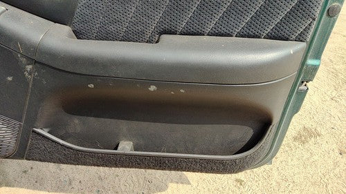 1995-1997 S10 Blazer Passenger Right Front Door Trim Panel With Switches Gray