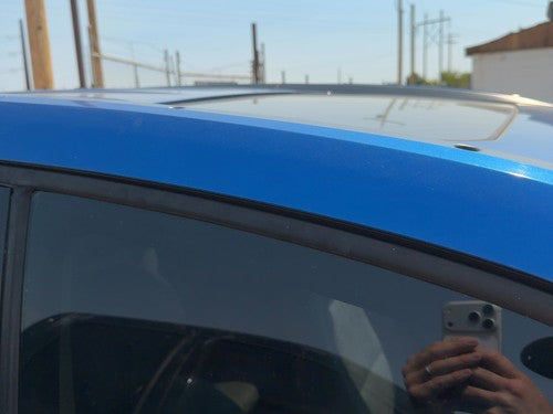 2002-2007 Saturn Vue Redline Passenger Right Front A-Pillar Molding Pacific Blue