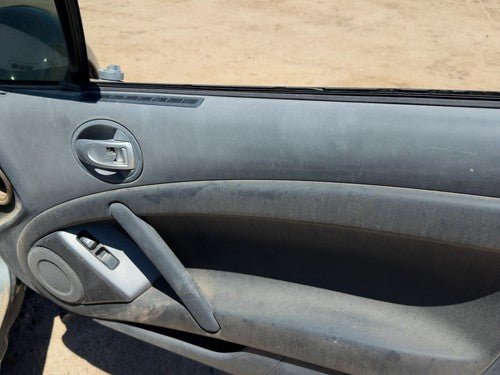06-12 Eclipse Passenger Right Front Door Trim Panel With Switches Hatchback Gray