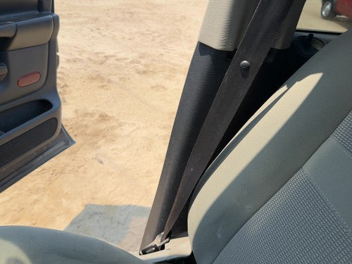 02-05 Dodge Ram 1500 Quad Cab Passenger Right Lower B-Pillar Trim Dark Gray