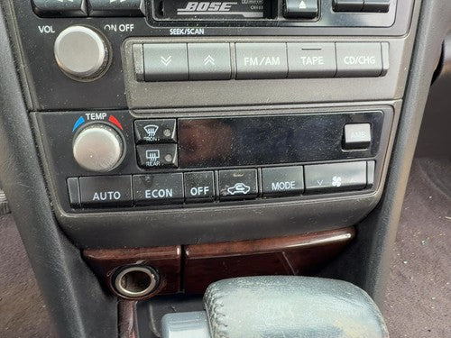 2000 Infiniti I30 Temperature Control Module In Dash Heater Ac Head Unit Oem