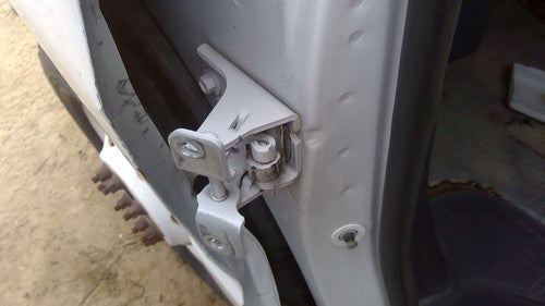 1996-2019 Ford Van E450 Driver Left Door Hinge Pair Set Oem Upper Lower