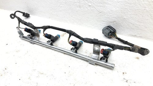 08-10 Pt Cruiser Complete Fuel Rail With Injectors Set Loaded Oem 2.4L 4891573Ab