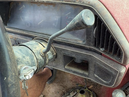 1987-1991 Ford F150 Steering Column Assembly Oem Red