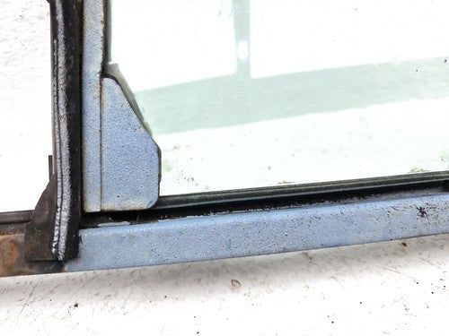 80-91 Ford F150 Driver Left Front Vent Window Small Door Glass With Frame Oem