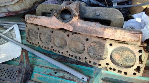 1967-1978 Chevy Van G20 Cylinder Head Assembly Oem 4.1L 250 06259693