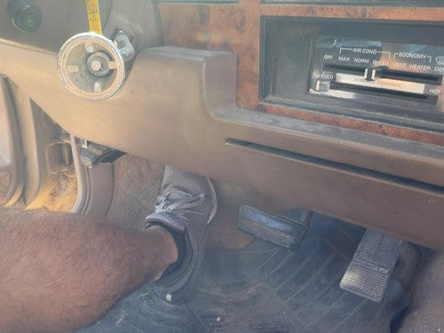 1982-1996 Buick Century Lower Dash Under Column Knee Bolster Trim Panel Oem Tan